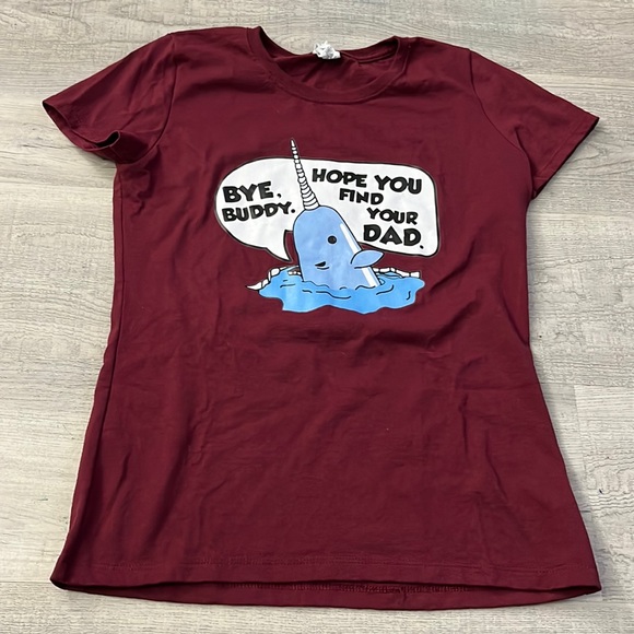 Jerzees Tops - Bye Buddy Hope You Find Your Dad T-Shirt